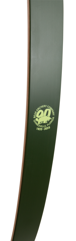 Bear Archery Take Down Limbs Green Glass - Phenolic with Green Glass / 50 lbs. / #1