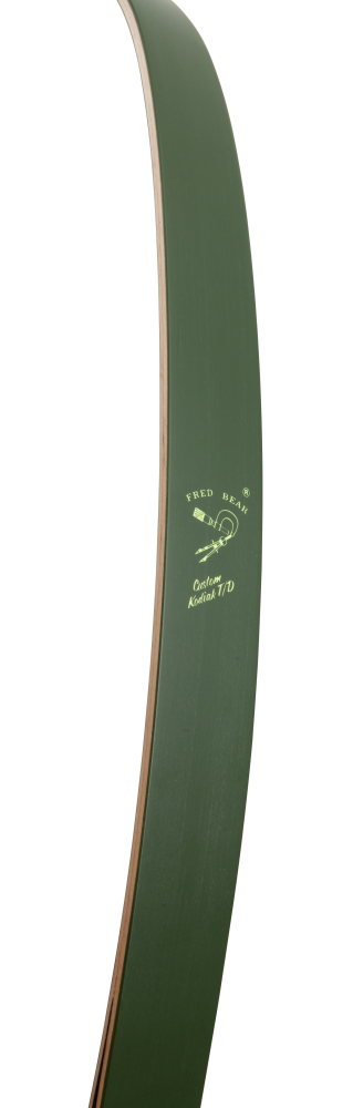 Bear Archery Take Down Limbs Green Glass - Phenolic with Green Glass / 65 lbs. / #1