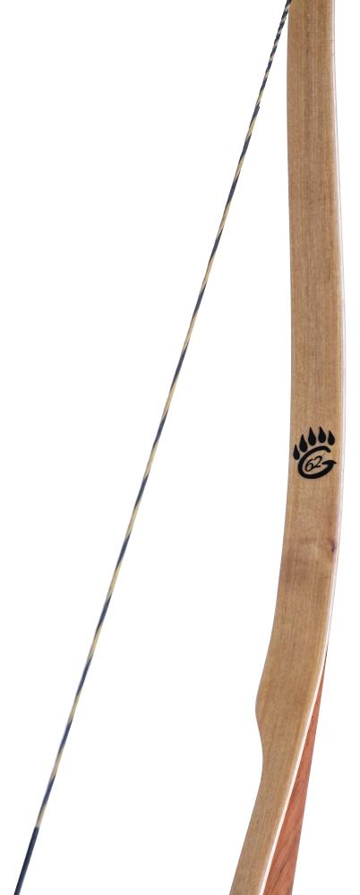 Bear Archery G62 Recurve Bow - Chechen With Jatoba / Right Hand / 55 lbs.