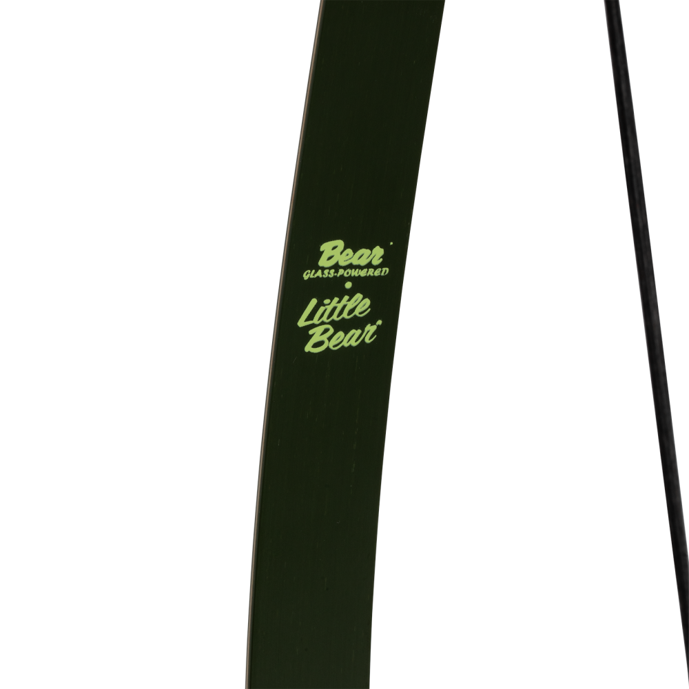 Bear Archery Little Bear Recurve Bow - Brown Glass / Left Hand / 25 lbs.