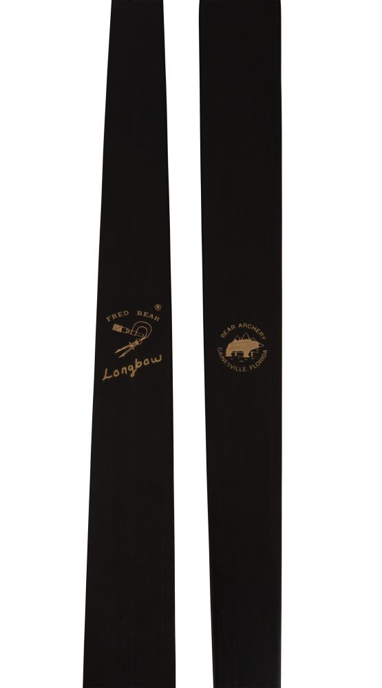 Bear Archery Take Down Longbow Limbs - Black / 45 lbs.