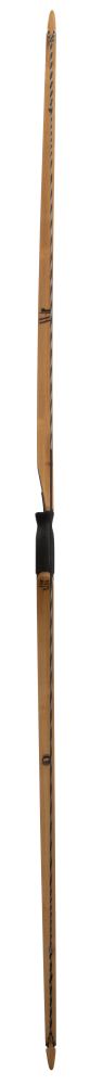 Bear Archery Montana Clear Glass Longbow - Flame Bamboo And Clear Glass / Right Hand / 50 lbs.