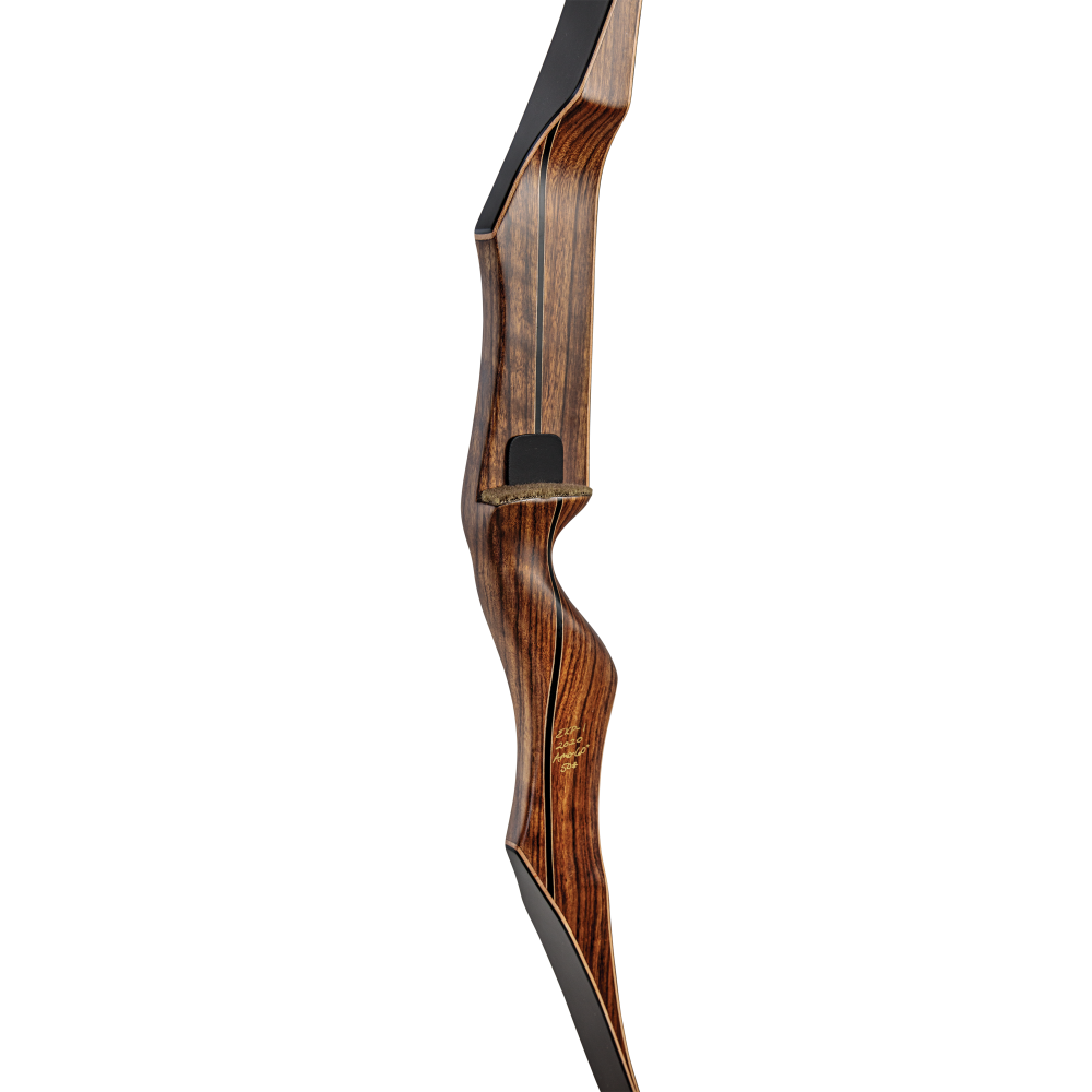 Bear Archery Super Kodiak Recurve Bow - Shedua With Black Stripe / Left Hand / 45 lbs.