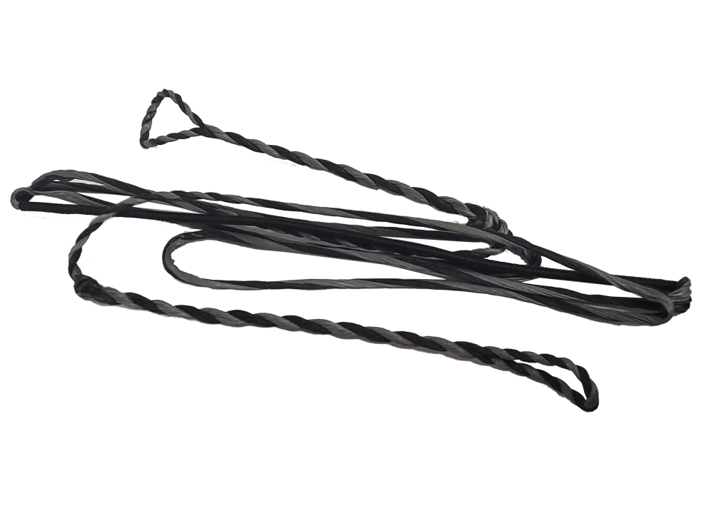 Bear Archery Take Down Longbow String - Black And White / 60"