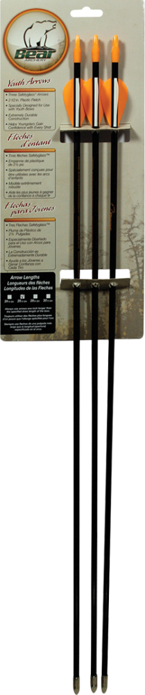 Bear Archery Youth Safetyglass 28" Arrows