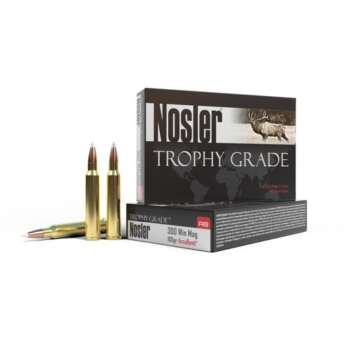 Nosler TG AMMO 300 WIN MAG 180GR ACCUBOND AMMO