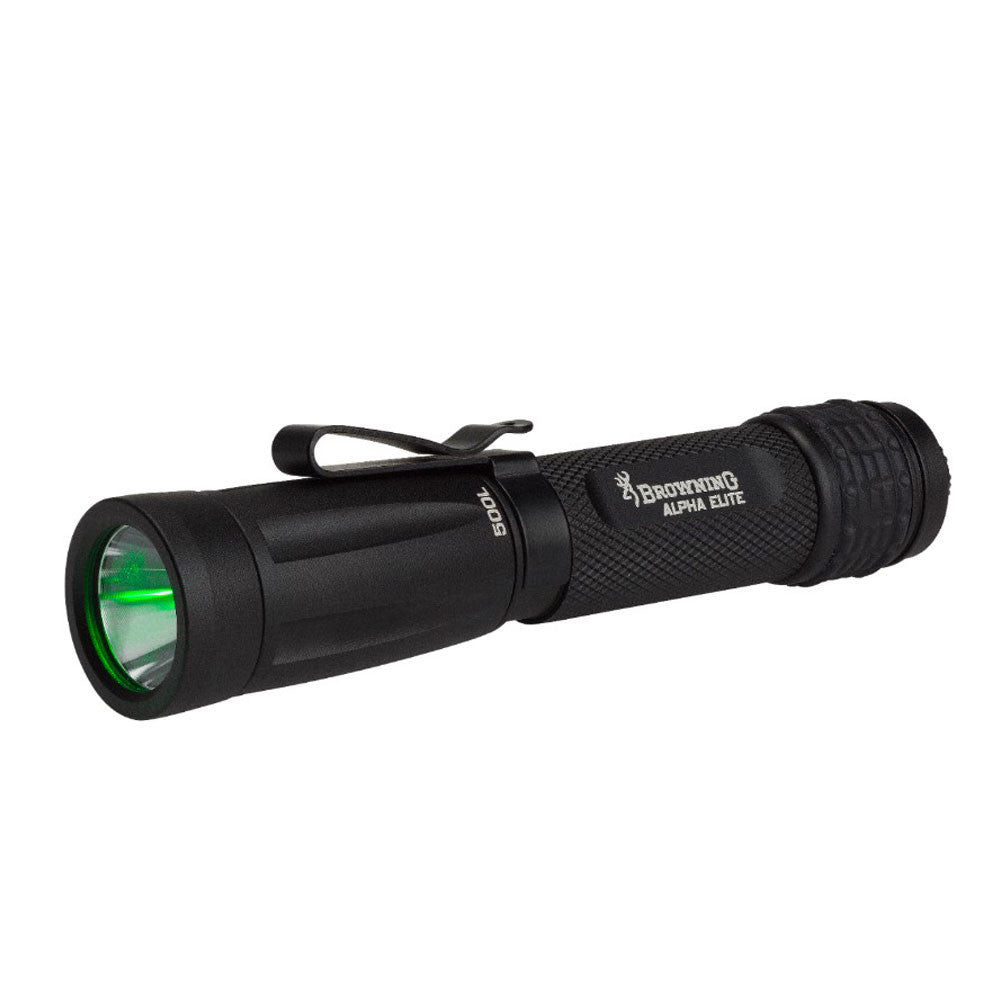 Browning Alpha Elite USB Rechargeable Flashlight – Black