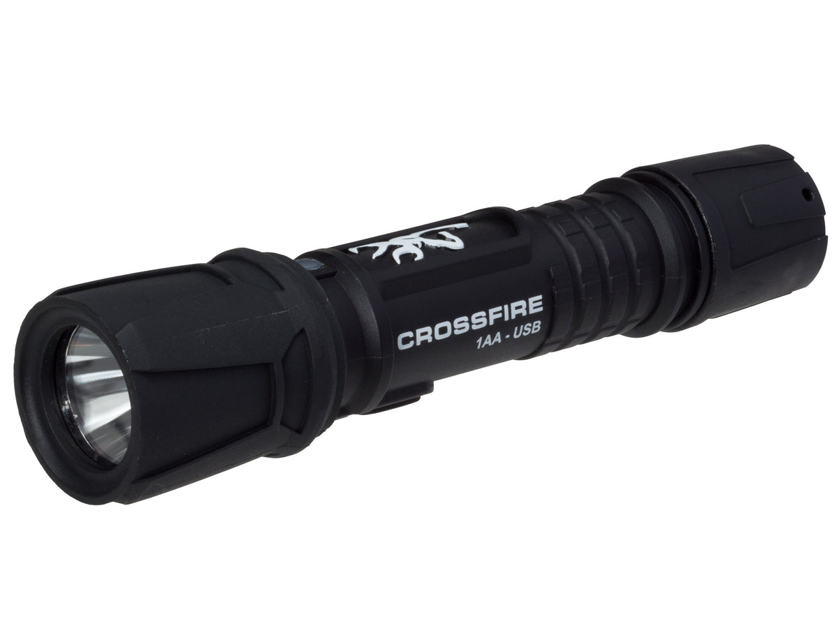 Browning Crossfire 1AA USB Flashlight