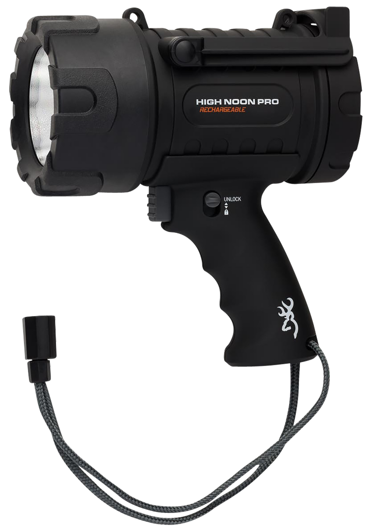 Browning High Noon Pro USB Rechargeable Spotlight – Black