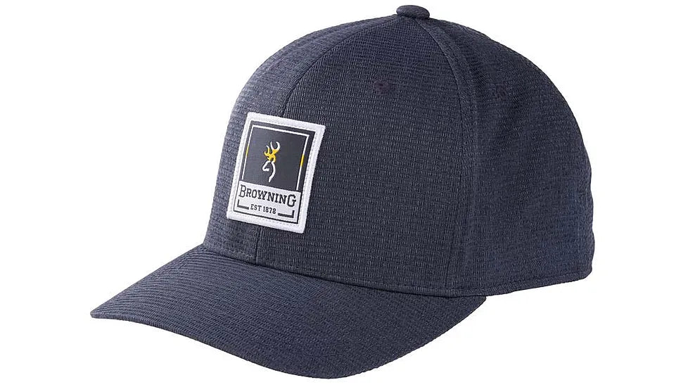 Browning Mason 110 meshback cap navy front view, SKU 308791951
