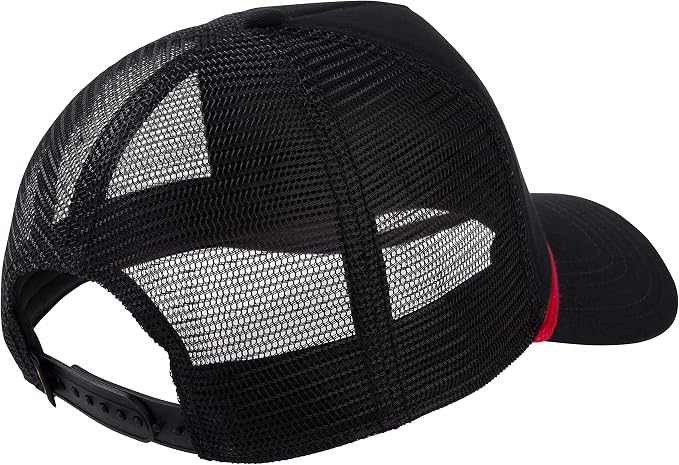 Browning Paramount Black meshback cap, rear snapback view, SKU 308814991