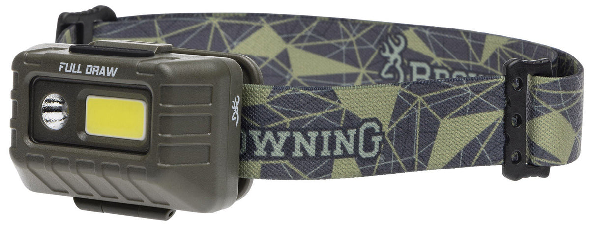 Browning Full Draw Green LED Headlamp SKU 3713003