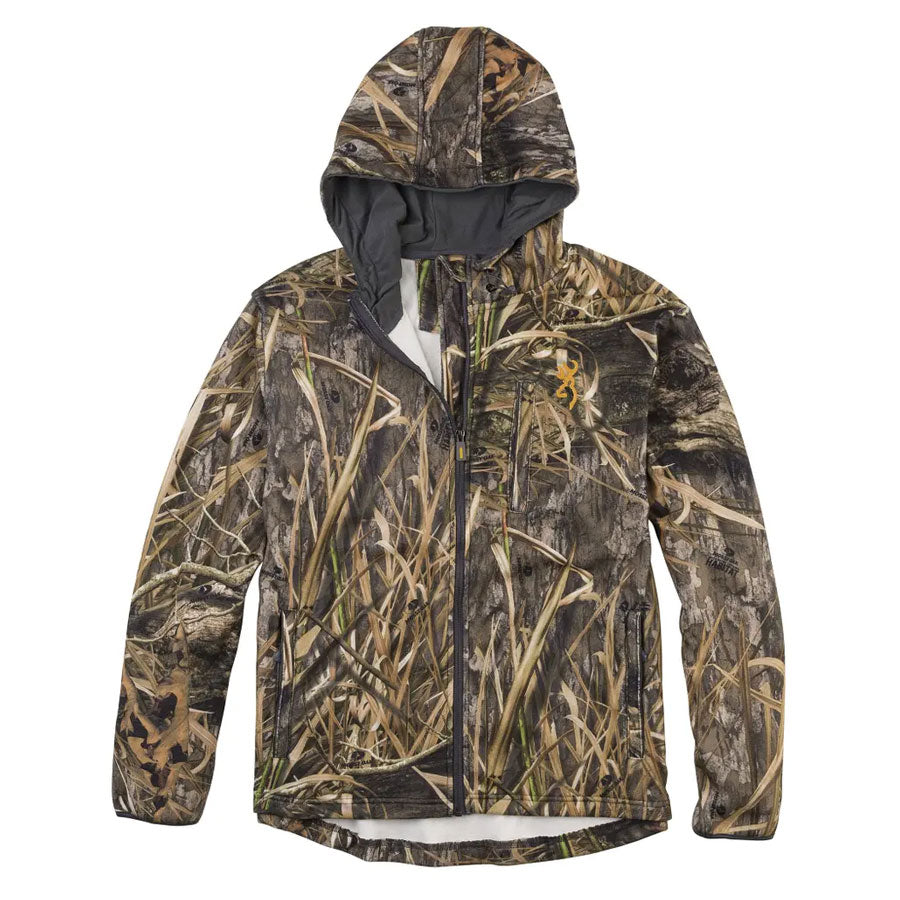 Browning Wasatch CB Fleece Jacket Mossy Oak Shadow Grass Habitat