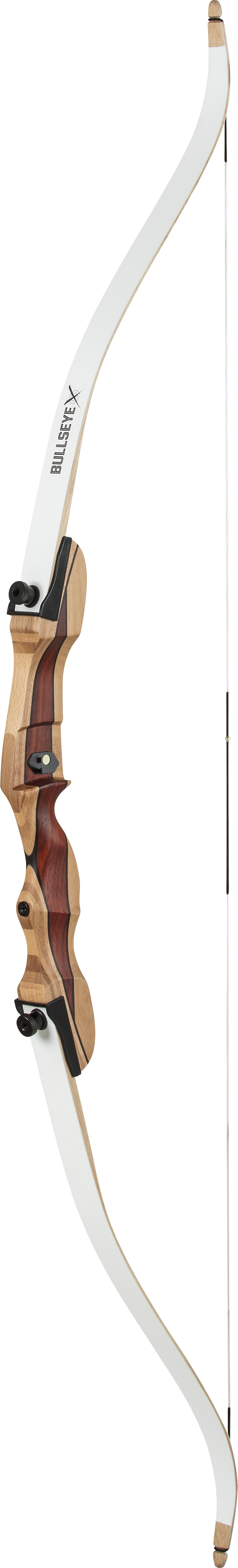 Bear Archery Bullseye X Recurve Youth Bow - White / Right Hand / 15 lbs.