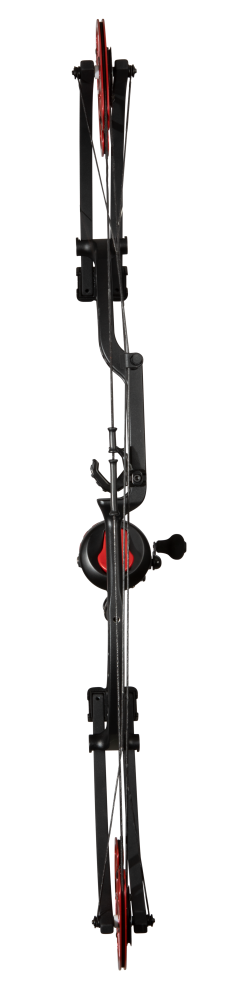 Cajun Bowfishing Shore Runner EVS Bowfishing Bow - Black/Red / Right Hand