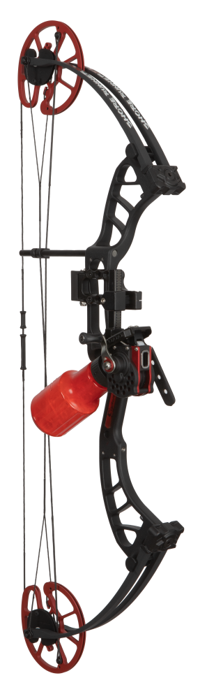 Cajun Bowfishing Shore Runner EVW Bowfishing Bow - Black/Red / Right Hand