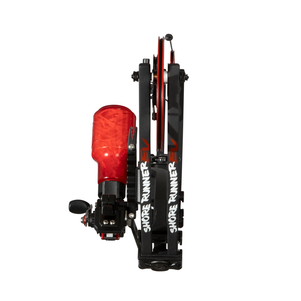 Cajun Bowfishing Shore Runner EVW Bowfishing Bow - Black/Red / Left Hand