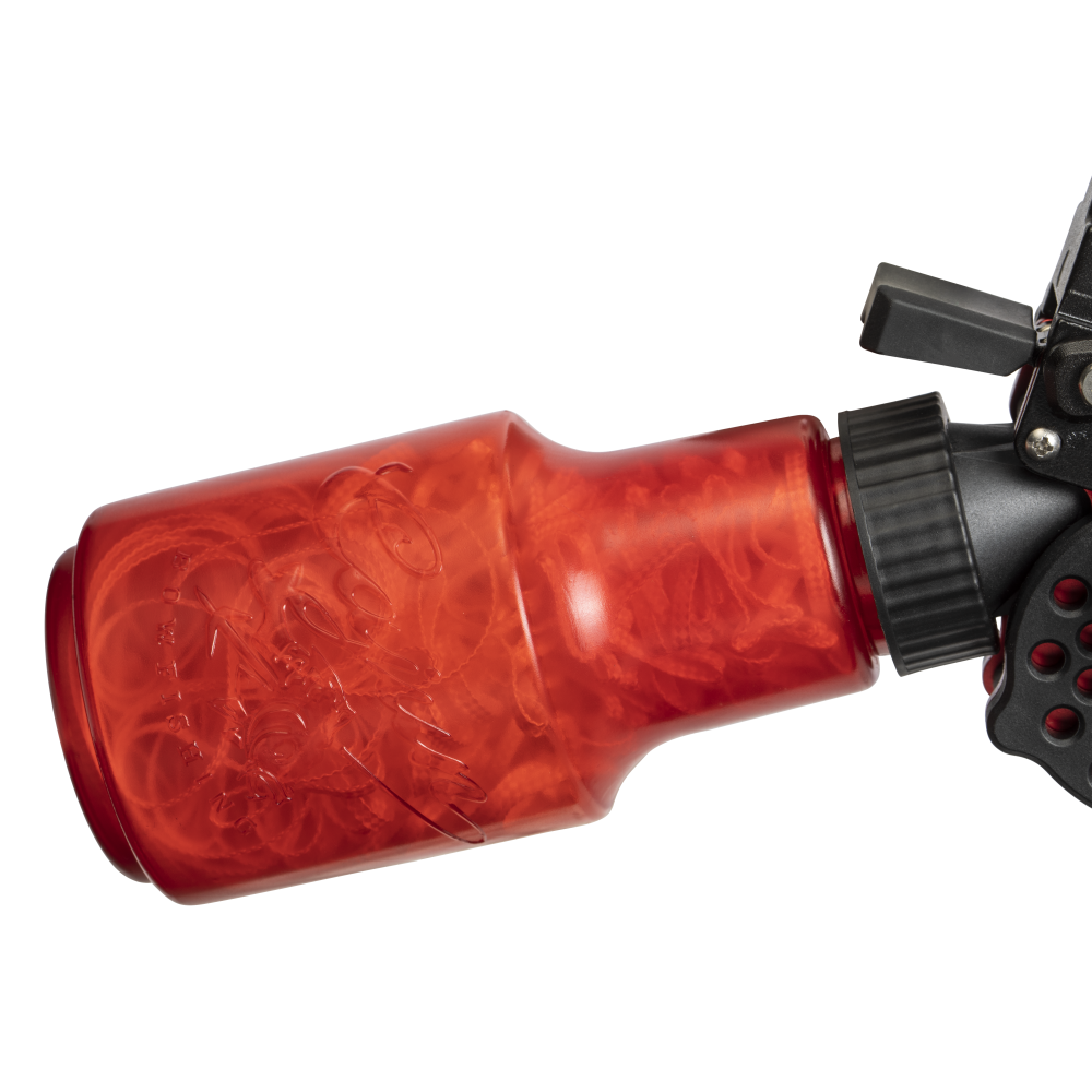Cajun Bowfishing Winch Pro Bowfishing Reel - Red / Left Hand