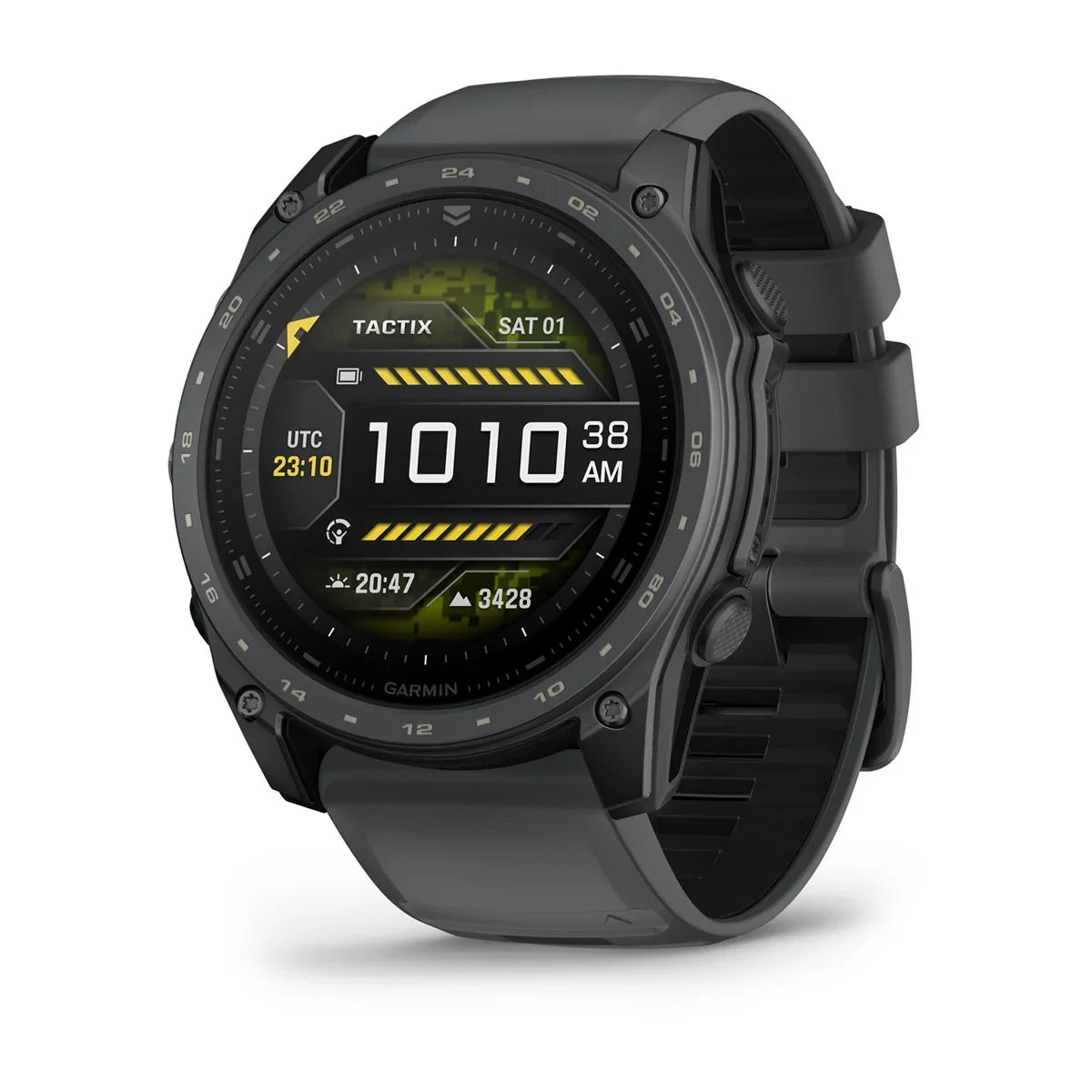 Garmin tactix 8 – 51 mm AMOLED Cerakote Coating Includes Applied Ballistics Ultralight Solver and Slate Gray Cerakote Coating