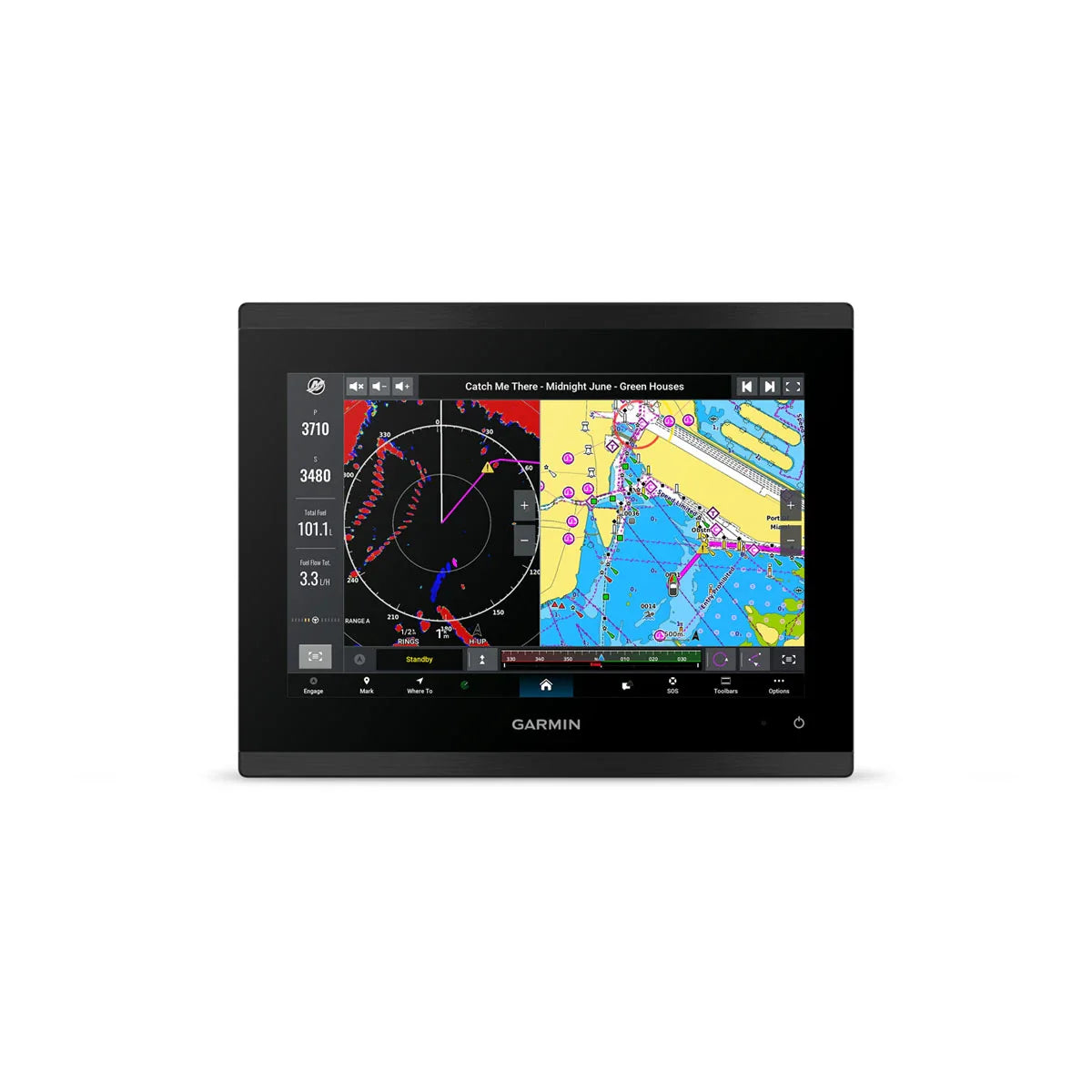 Garmin GPSMAP 9010 with Worldwide Basemap