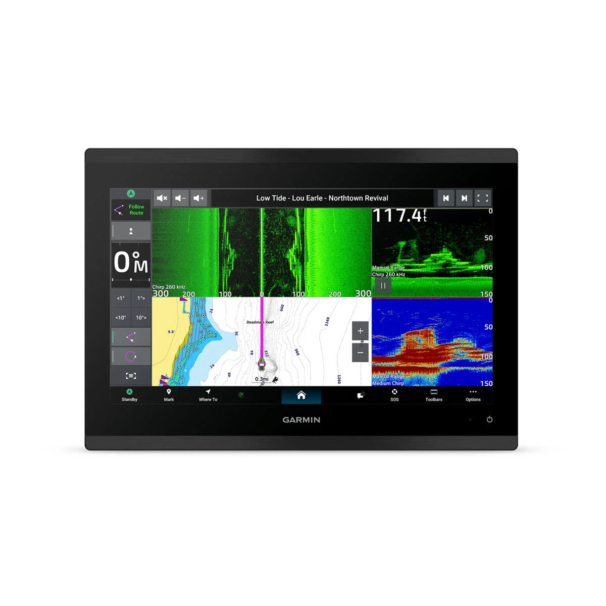 Garmin GPSMAP 9213xsv with U.S. and Canada Navionics+ and Sonar