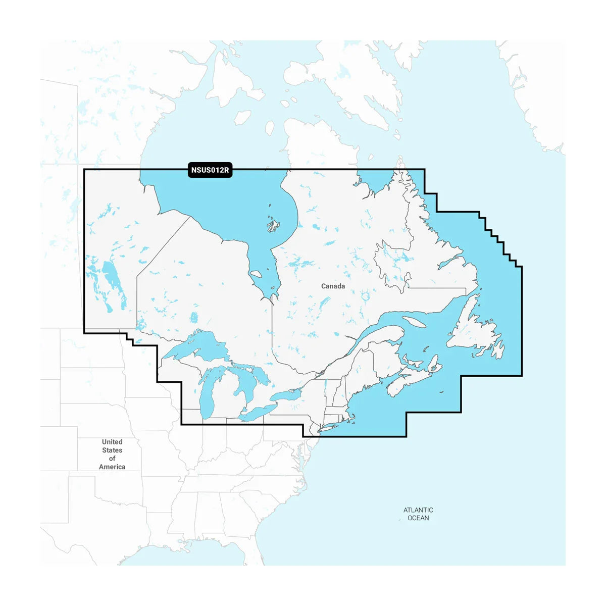 Garmin Canada, East & Great Lakes Navionics+ Marine Charts