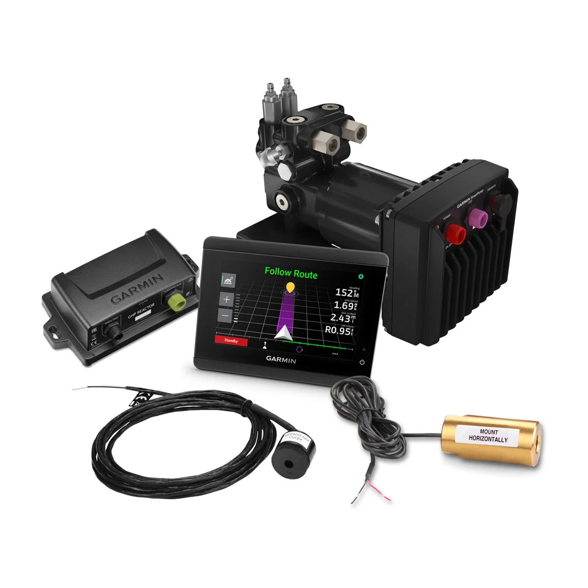 Garmin Reactor40 Hydraulic Corepack with SmartPump v2 with GHC 50 Autopilot Instrument