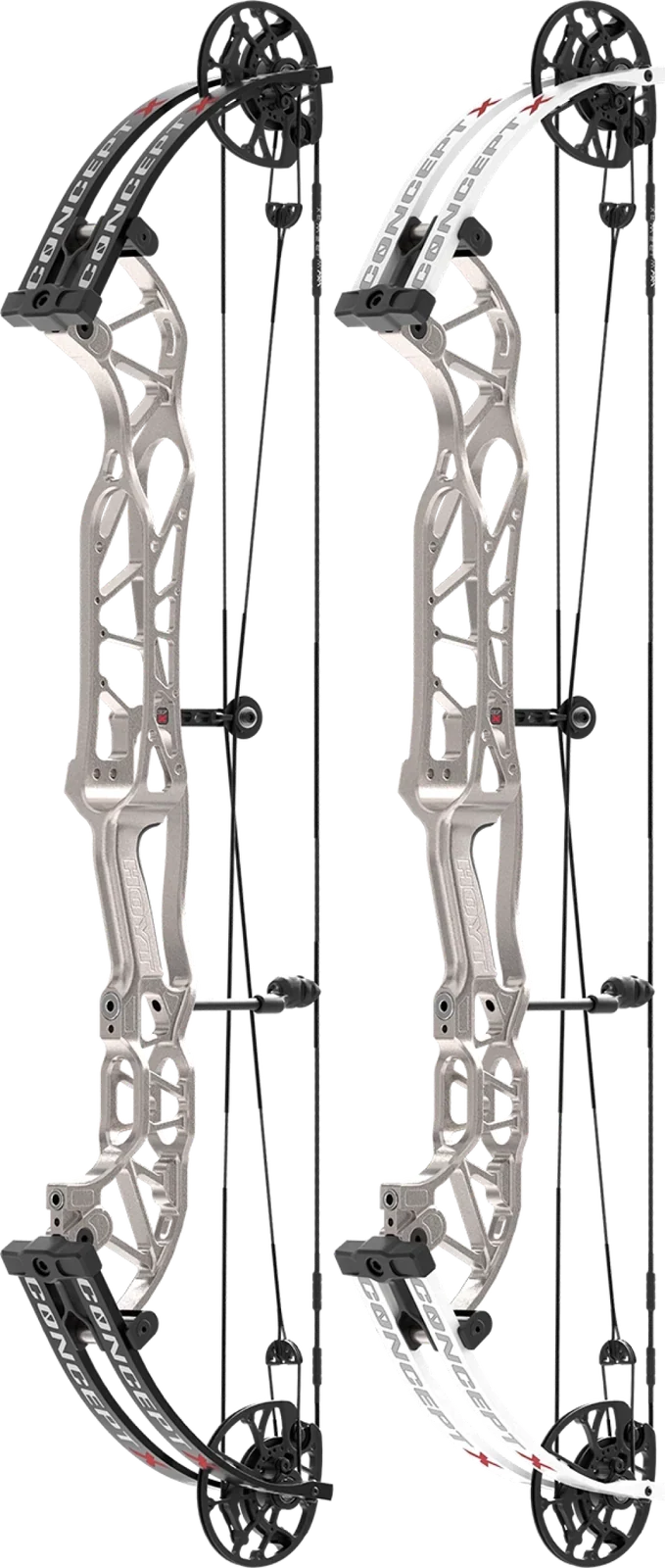 Hoyt Concept X 37 - Ti Silver