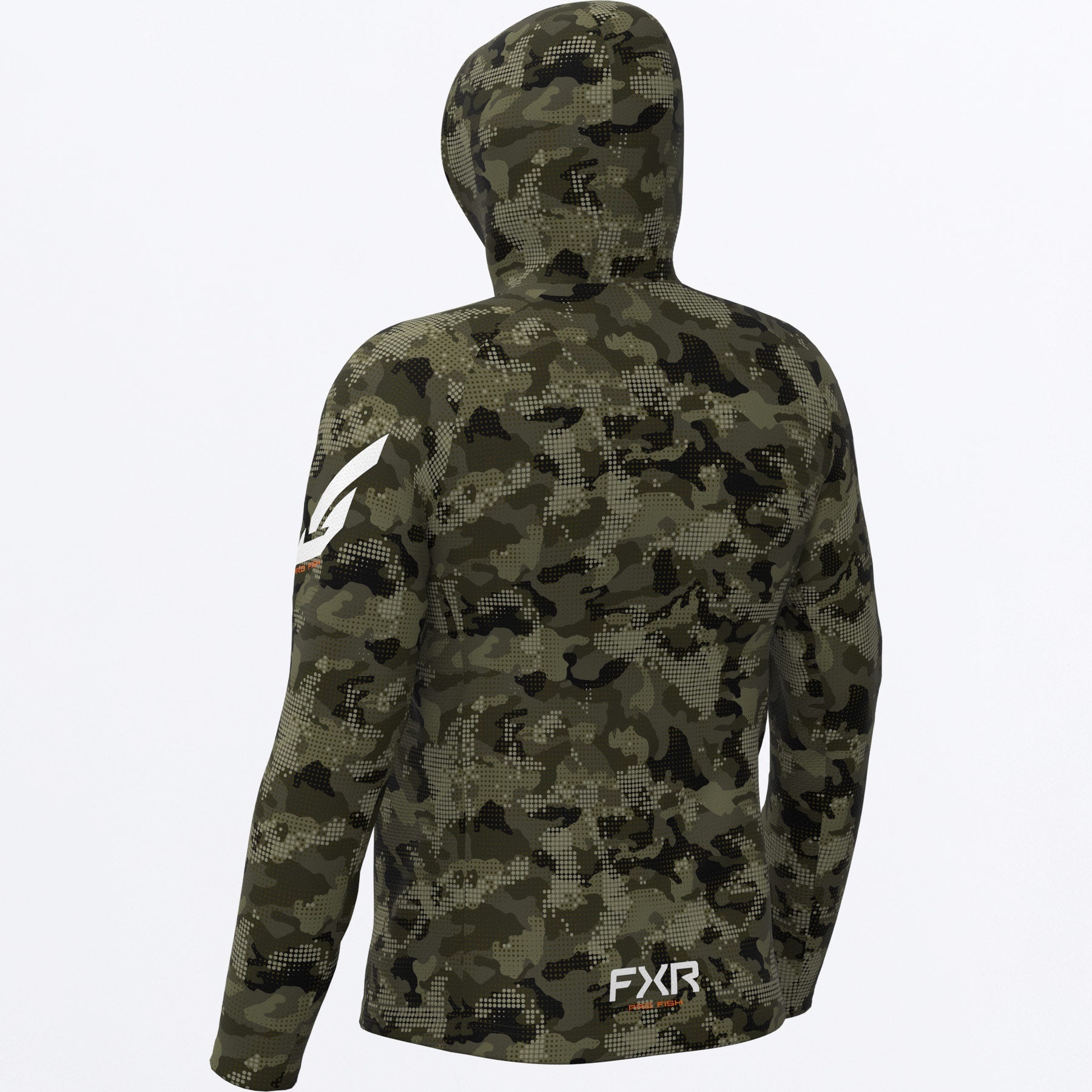 FXR Men's Derby Drift Camo Air UPF Pullover Hoodie