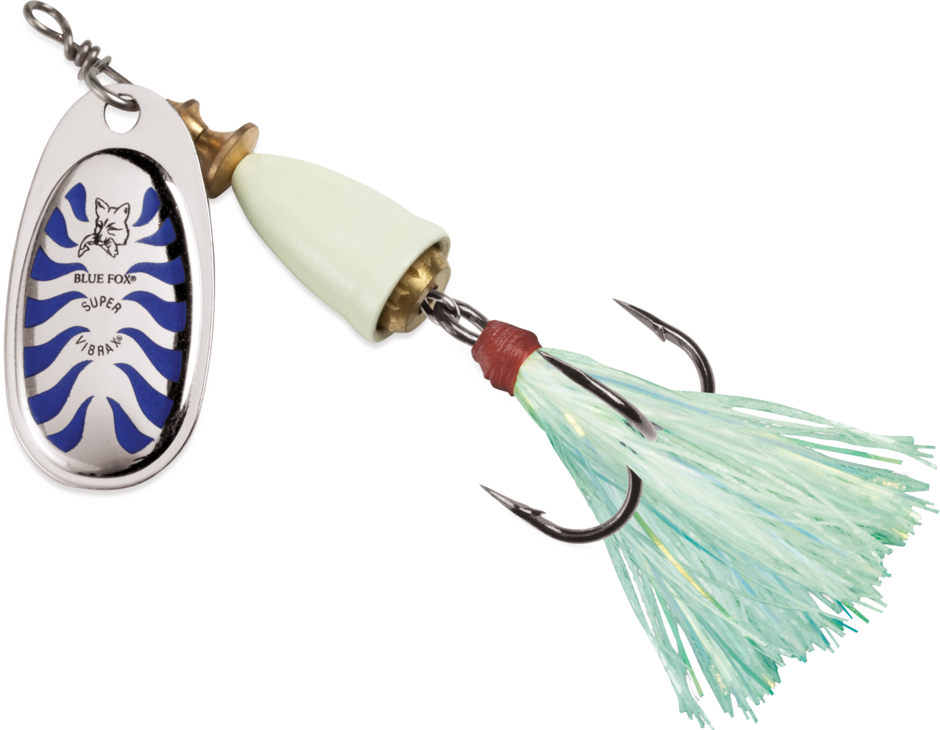 Blue Fox Classic Vibrax Glow