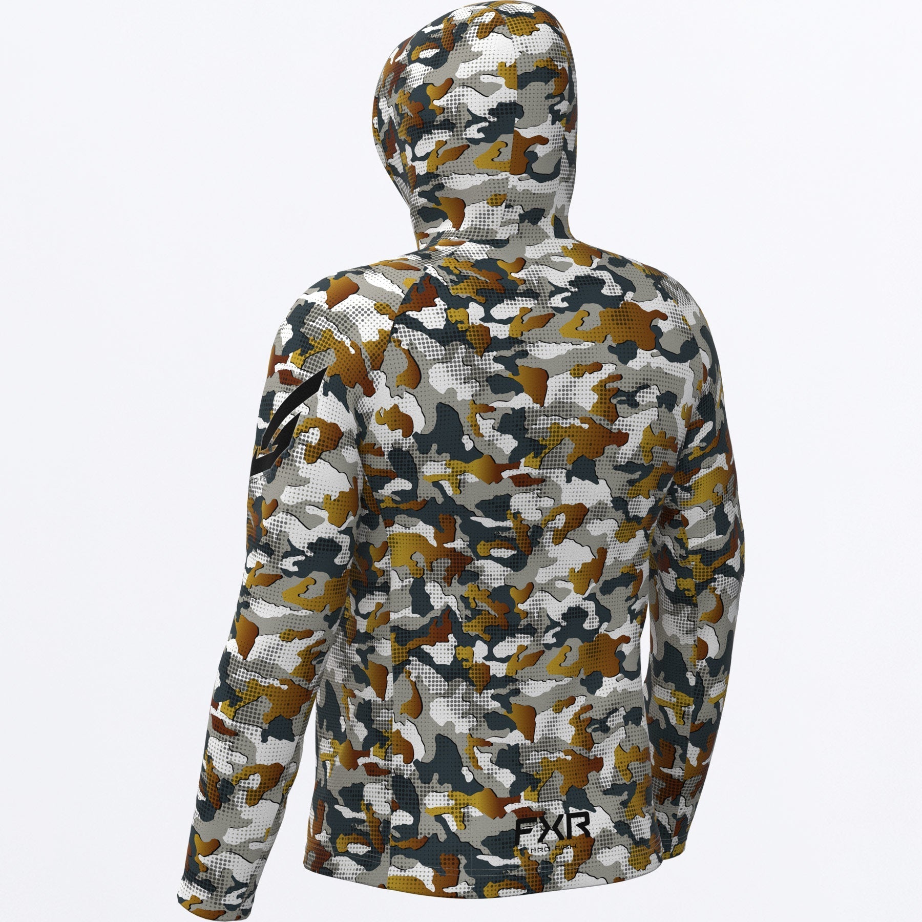 FXR Men's Derby Drift Camo Air UPF Pullover Hoodie