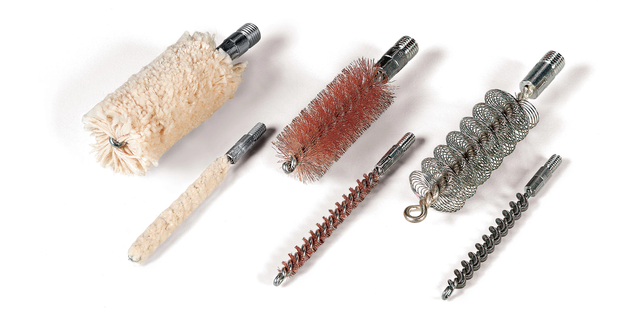 Hoppe's 3-Pack Brush|Swab Kit - Rifle - 0.3