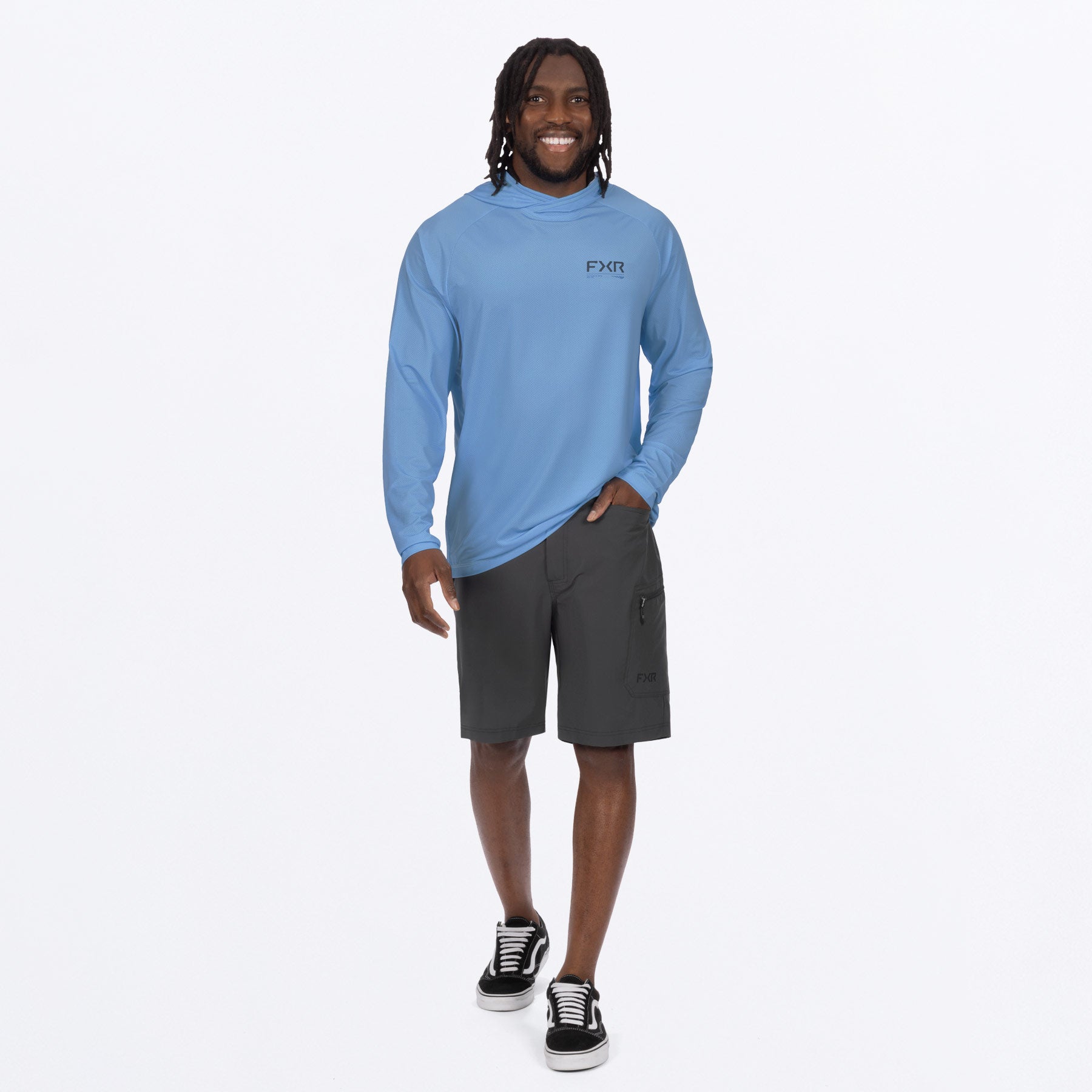FXR Men's Attack Air UPF Pullover Hoodie