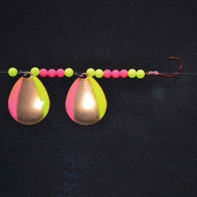 Wackm Tackle Double Blade Crawler Harness