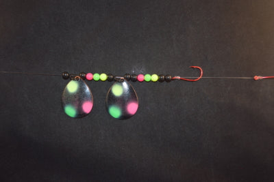 Wackm Tackle Double Blade Crawler Harness