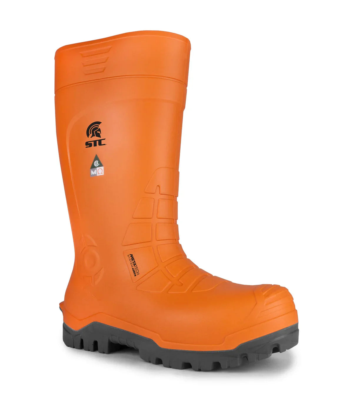 STC Golden, Orange |15'' PU Work Boots | Metguard Protection