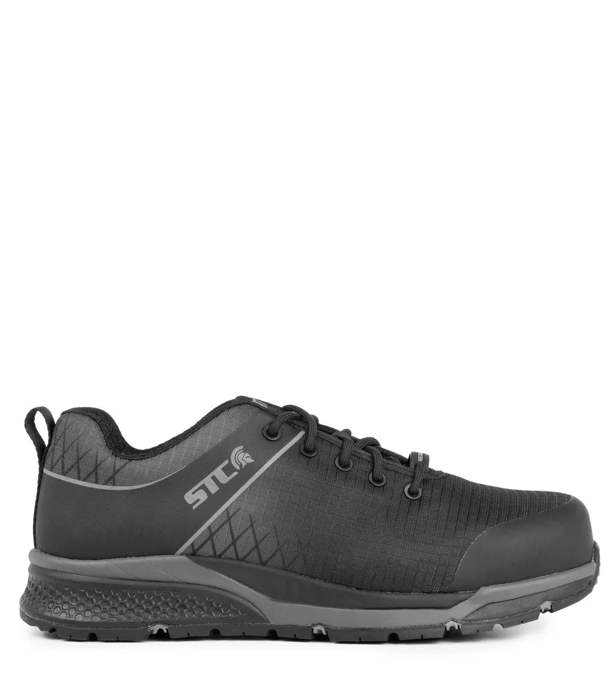 STC Trainer SD, Black & Grey | Athletic CSA SD Work Shoes | Metal Free