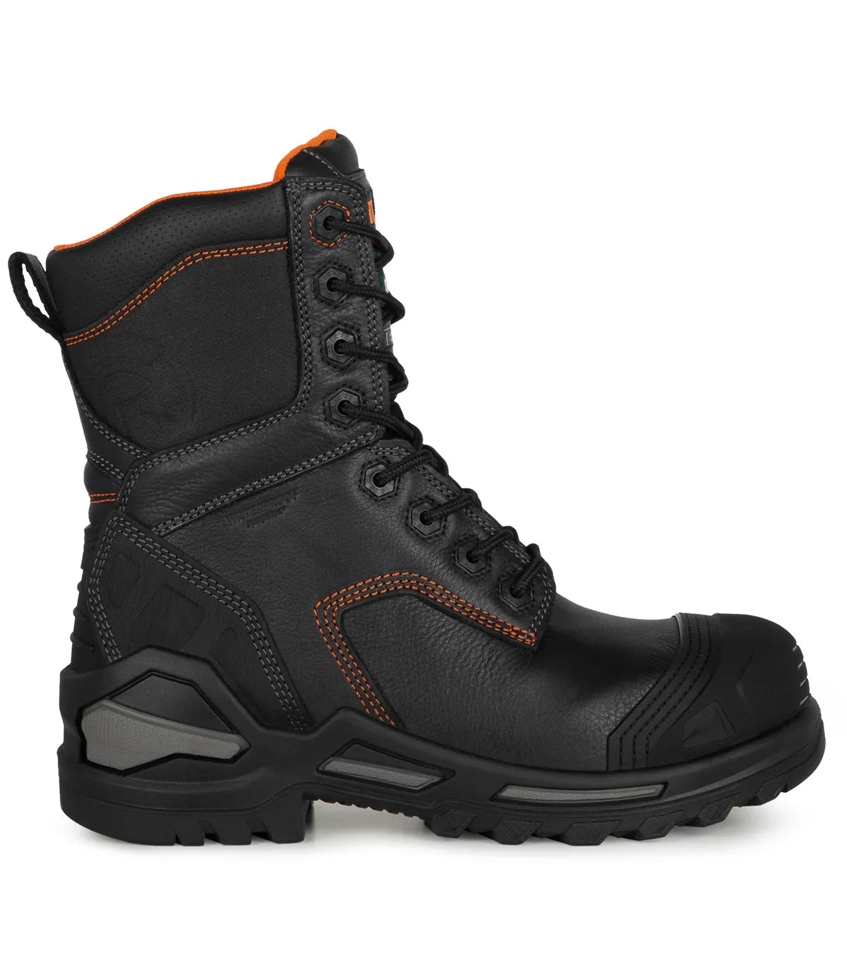 STC Blade8, Black | 8” Waterproof Leather Work Boots | Vibram Megarip Pro