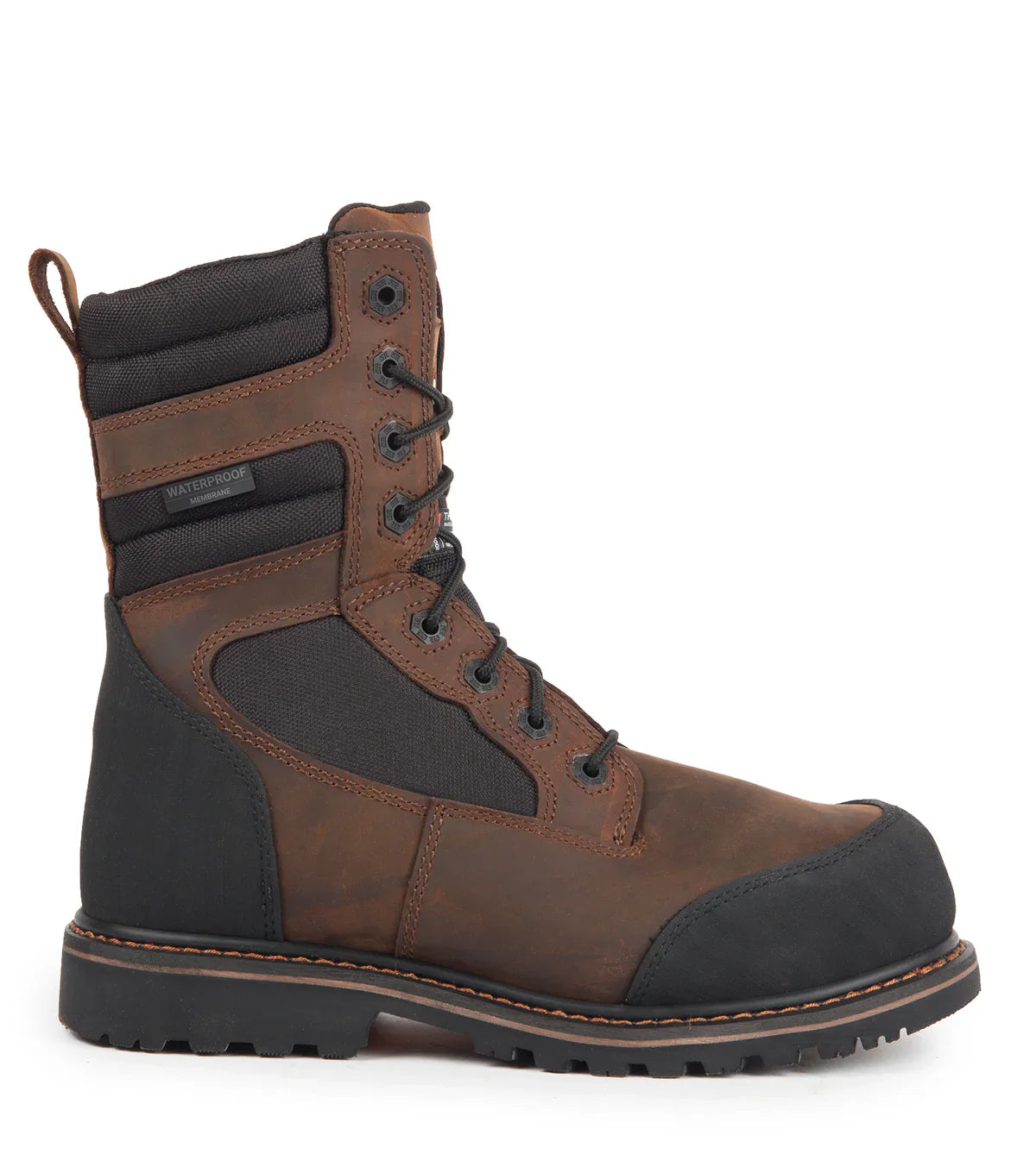 STC Whiskey Jack, Brown | 8” Leather & Nylon Waterproof Work Boots