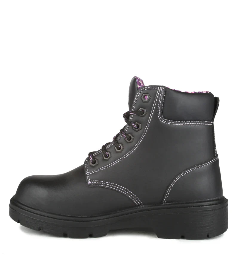 Acton Prolady 5'' CSA Women's Leather Work Boots (Tan/Black)