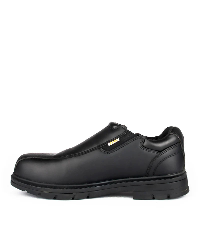 Acton Roosevelt Black CSA Vegan Microfiber Work Shoes