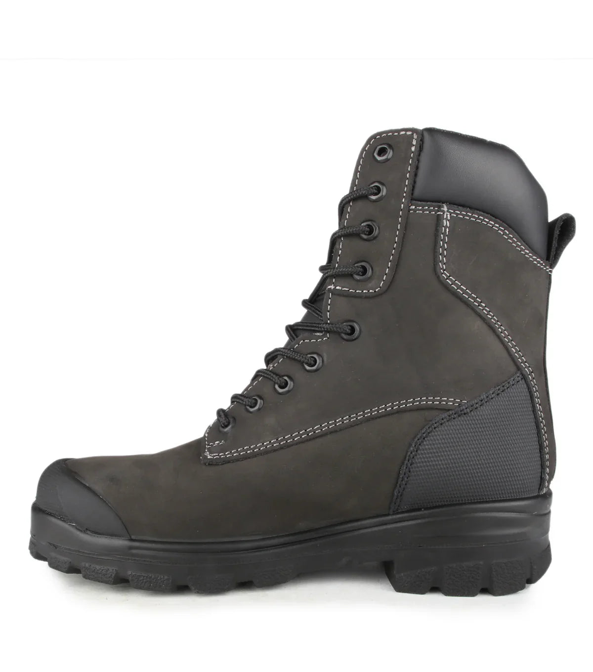STC Master, Black | 8" Nubuck Leather Work Boots