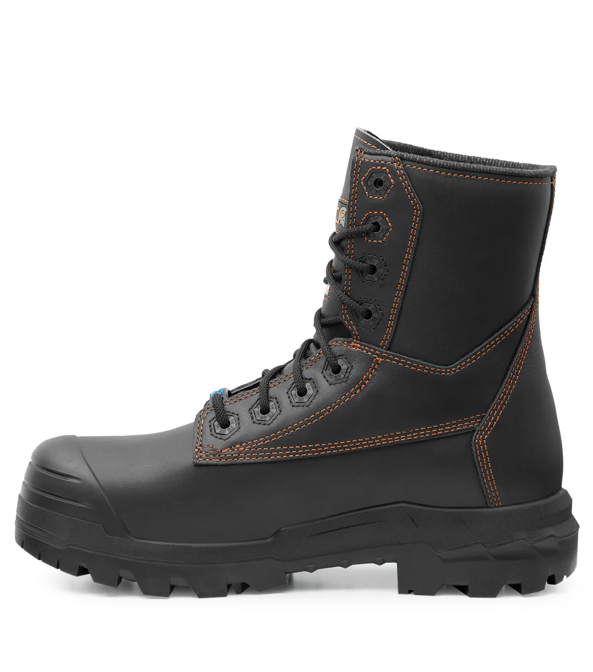 STC Metpro Flex, Black | 8" Leather Work Boots | Metguard Protection