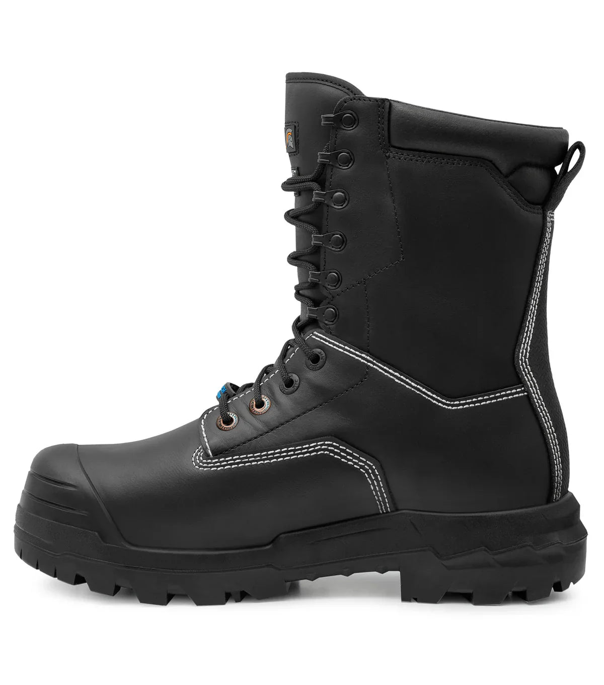 STC Hardrock Flex, Black | 10" Leather Work Boots | Internal Metguard