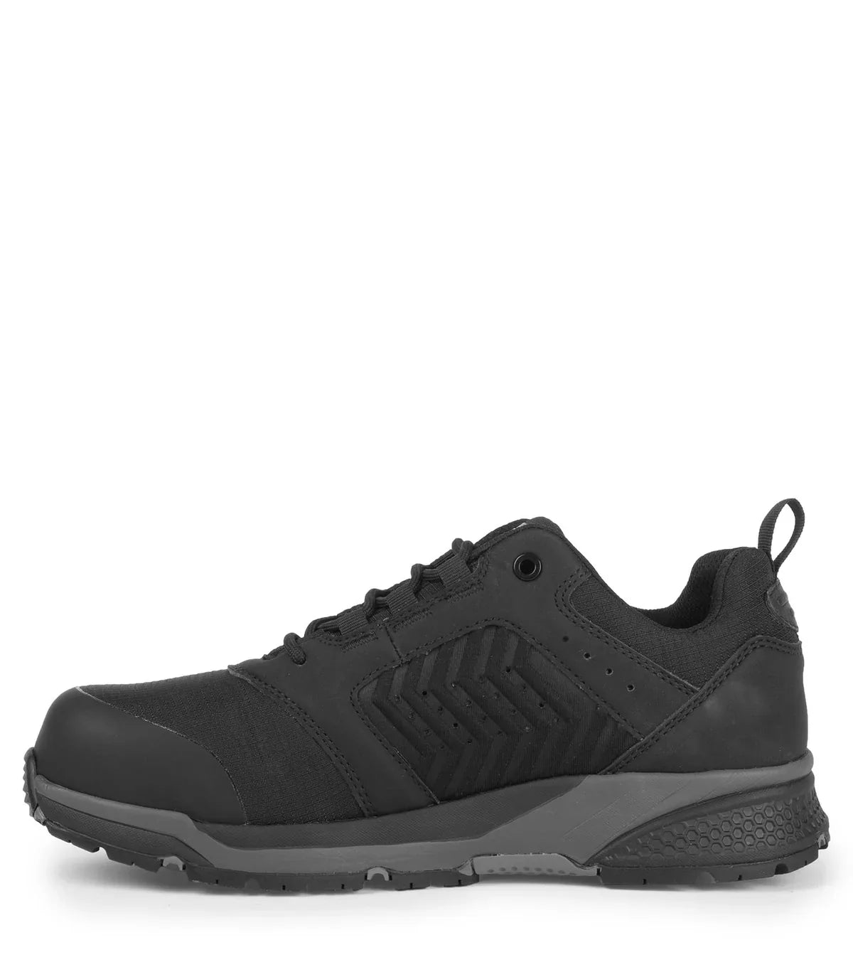 STC Trainer EFit, Black | Athletic Work Shoes | Metal Free & Lightweight