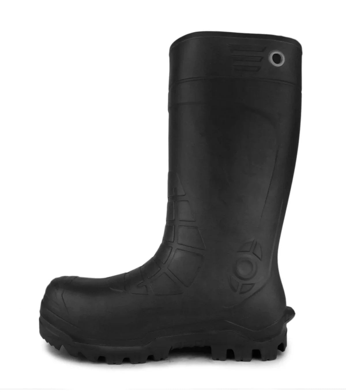 STC Golden, Black |15'' PU Work Boots | Metguard Protection