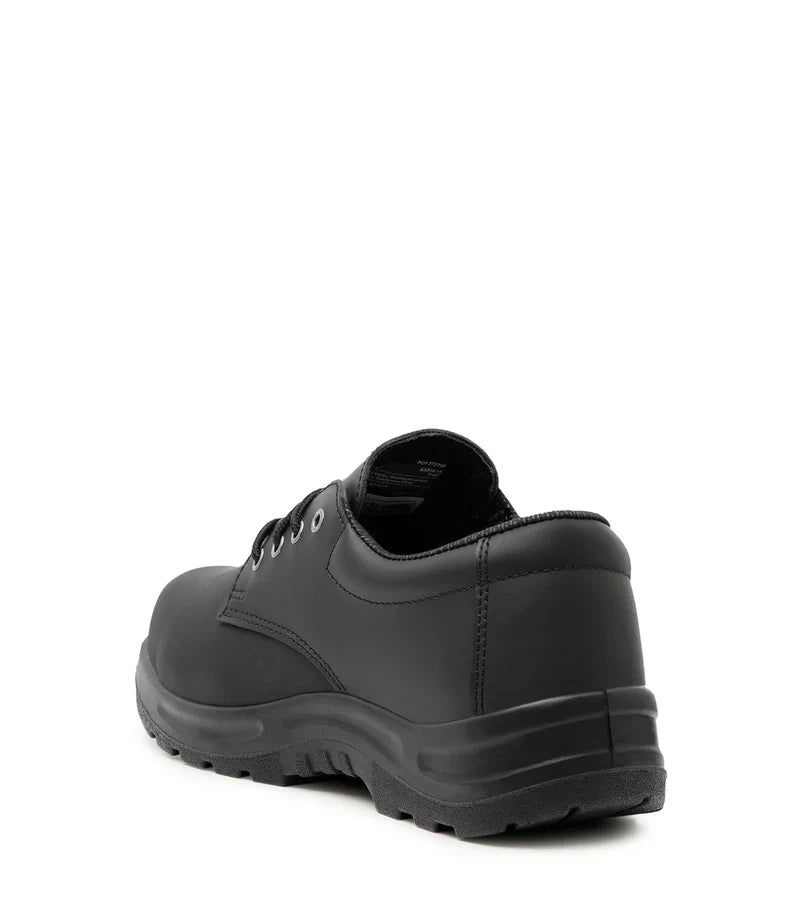 Acton Protect CSA Black Leather Work Shoes