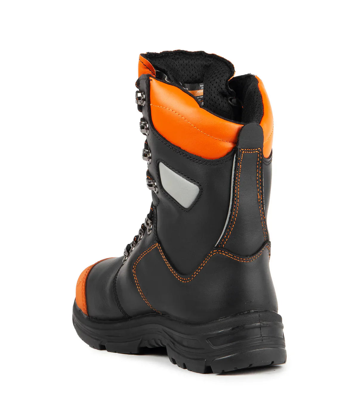 STC Battler, Orange | 8" Lumberjack Chainsaw Safety Work Boots