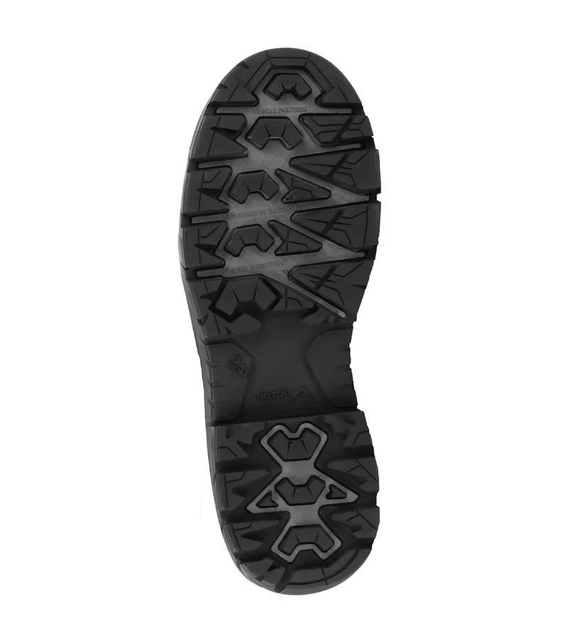 Acton Dozer Black 6'' CSA Leather Work Boots with Flexible Internal Metguard