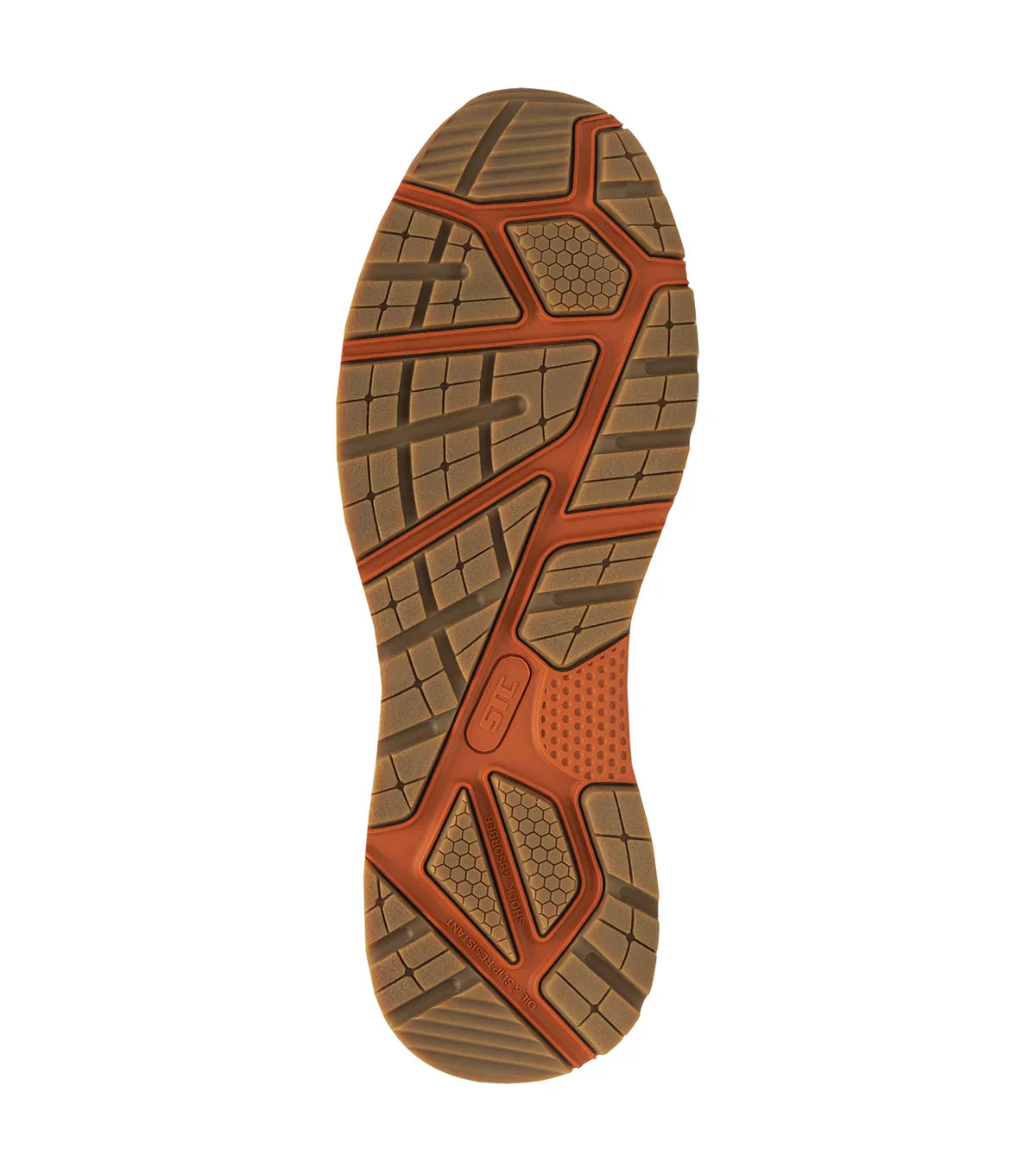 STC Trainer, Black & Chestnut | Athletic Metal Free Lightweight Work Shoes